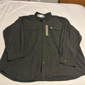 **New with Tags!** Carhartt original fit long sleeve button down! 3XL